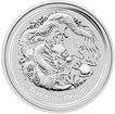 Stříbrná investiční mince Rok Draka 2 Oz | Lunar II | 2012
