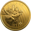Zlatá investiční mince Moose 1 Oz | Call of the Wild | 2019