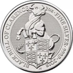 Stříbrná investiční mince Black Bull 2 Oz | Queens Beasts | 2018