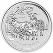 Stříbrná investiční mince Rok Kozy 2 Oz | Lunar II | 2015