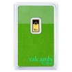 1g investi�n� zlat� slitek | Valcambi | Green Gold