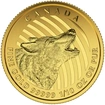 Zlat� investi�n� mince Howling Wolf 1/10 Oz | Call of the Wild | 2015