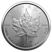 Stříbrná investiční mince Maple Leaf 1 Oz