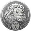 Stříbrná investiční mince Lev 1 Oz | Big Five II | 2022