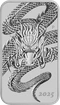 Stříbrná investiční mince Dragon Rectangular 1 Oz | 2025