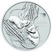 Stříbrná investiční mince Rok Myši 5 Oz | Lunar III | 2020