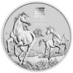 Stříbrná mince 1 oz Rok Koně Lunar III 2026 (Perth Mint)