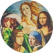 Stříbrná mince 5 oz Palau Five Ladies 2022