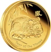 Zlatá mince Rok Myši 1/4 oz