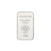 Stříbrný slitek 100g HERAEUS (Německo)