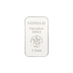 Stříbrný slitek 1 oz Heraeus (Německo)