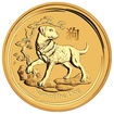 Zlatá mince Rok Psa 1/2 oz