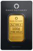 Rand Refinery zlatý slitek 100 g