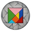Stříbrná mince 2 oz Niue Tangram 2023