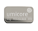 Umicore stříbrný slitek 50 g