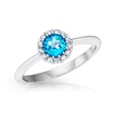 Bergl Diamonds - Minnesota Blue prsten bílé zlato