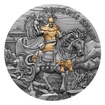 Stříbrná mince 2 Oz Legendární bojovníci - Čingischán