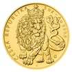 Zlatá 5oz investiční mince Český lev 2026 stand číslováno