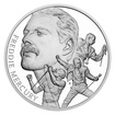 Stříbrná uncová mince Queen - Freddie Mercury proof