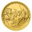 Zlatý pětidukát ČR 2026 - Karel IV. rytíř stand