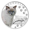 Stříbrná mince Plemena koček - Ragdoll proof