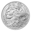 Stříbrná 5oz investiční mince Český lev 2025 stand