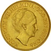 Zlatá mince 10 Gulden Holandsko Wilhelmina