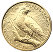 Zlatá mince 1/10 Oz San Marino Peregrine Falcon 2025