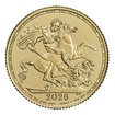 Zlatá mince 1/2 Libry Sovereign Charles 2026