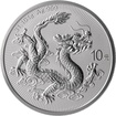 Stříbrná mince 1 Oz čínský drak 2026