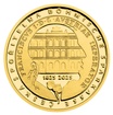 Zlatá půluncová medaile Založení české spořitelny Böhmische Sparkasse proof