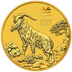 Zlatá mince 1/20 Oz Lunární série III Koza 2027