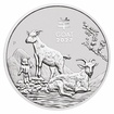 Stříbrná mince 1/2 Oz Lunární série III Koza 2027