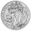 Stříbrná mince 2 Oz Český lev 2021