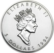 Stříbrná mince 1 Oz Maple Leaf 1994