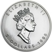 Stříbrná mince 1 Oz Maple Leaf 1998