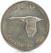 Stříbrná mince 1 Dollar Canada Flying Goose 1967