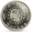 Stříbrná mince 1 Dollar Canada Charlottetown & Quebec 1964