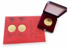 Zlatá mince 1/2 Oz Barokní most v Náměsti nad Oslavou 2012 Proof