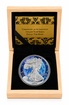 Stříbrná mince 1 Oz American Eagle Golden Noir Series The Moon 2022