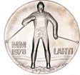 Stříbrná mince 25 Markkaa Lahti - 1978