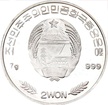 Stříbrná mince 2 WON World Cup Germany 2006 - 2000 Proof