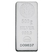 Stříbrný slitek 500 g Nadir Metals Rafineri