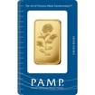 Zlatý slitek 1 Oz PAMP Růže