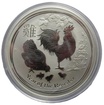 Stříbrná mince 10 Oz Lunar Series II Year of the Rooster 2017