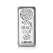 Stříbrný slitek 1 Kg Nadir Metals Rafineri