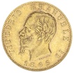 Zlat� mince 20 Lira It�lie Vittorio Emanuele II. r�zn� roky (1800-1927)