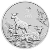 Stříbrná mince 2 Oz Lunar Series III Year of the Goat 2027