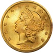Zlatá mince 20 Dollar Double Eagle Liberty Head různé roky