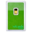 Zlatý slitek 1 g Valcambi green gold